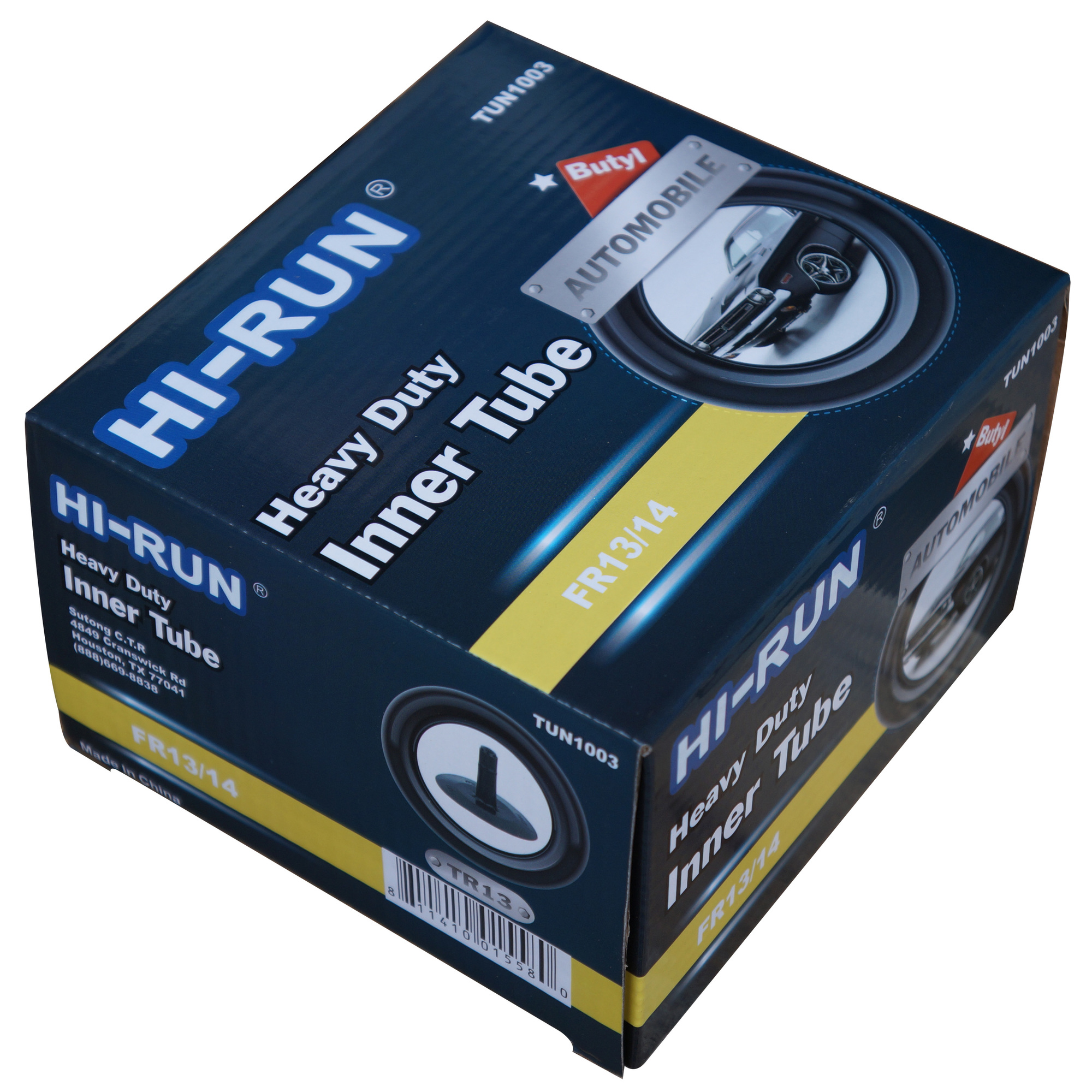 HI-RUN, Tube FR13/14 (TR13) Passenger, Fits Rim Size 13 in, Included (qty.) 1 Model# TUN1003